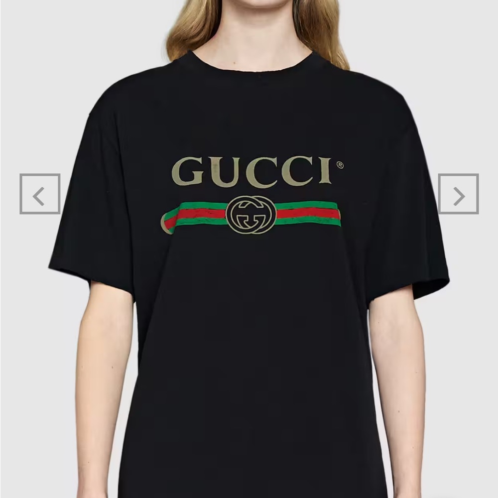 AUTHENTIC Gucci women’s logo t-shirt